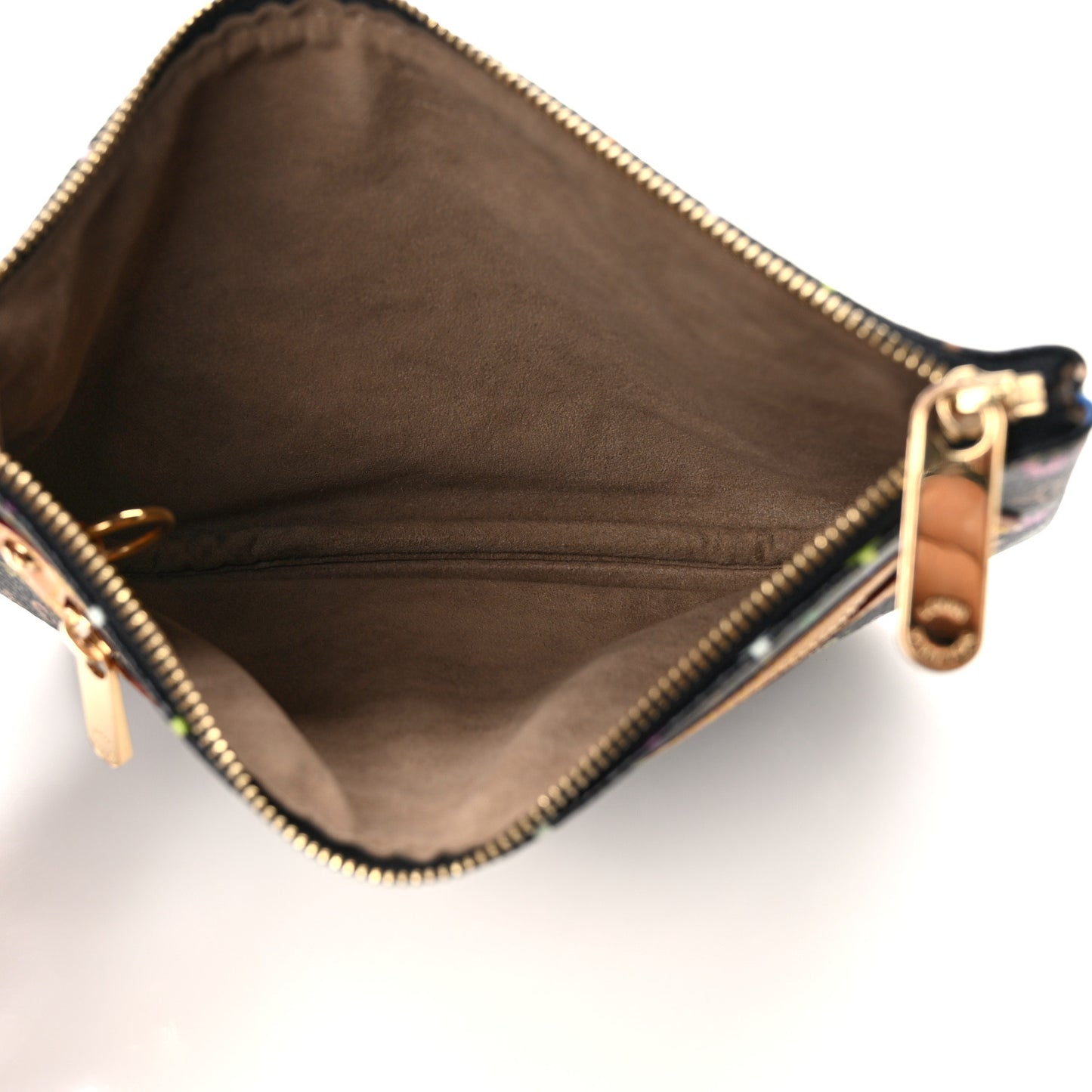 Monogram Multicolor Pochette Plate GM Black
