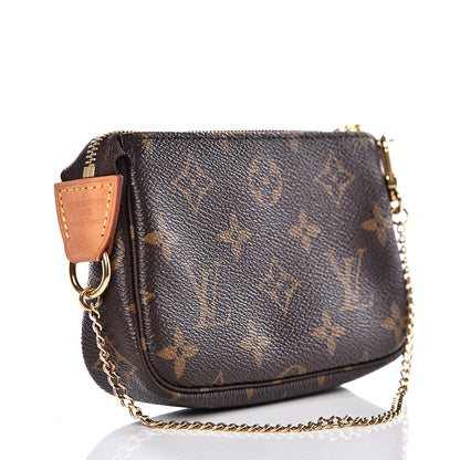 Louis Vuitton Monogram Mini Pochette Accessories 2 of 8