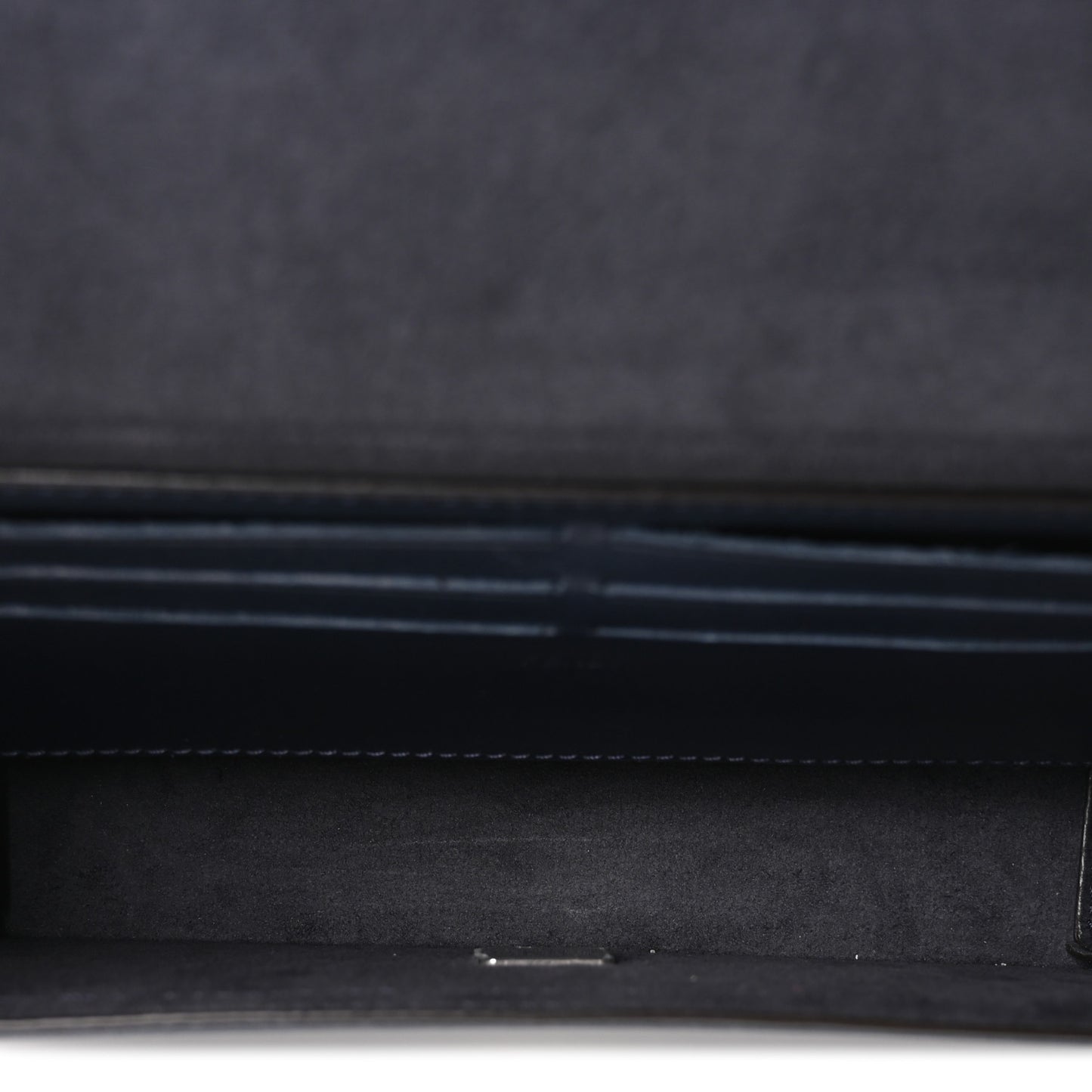 Recycled Fabric Jacquard Vitello King FF 1974 Baguette Soft Trunk  Blue