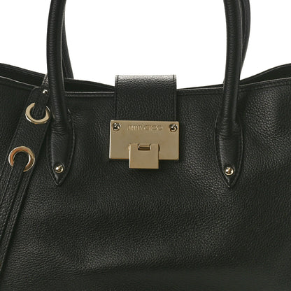 Jimmy Choo Grainy Calf Rania Black 7 of 9