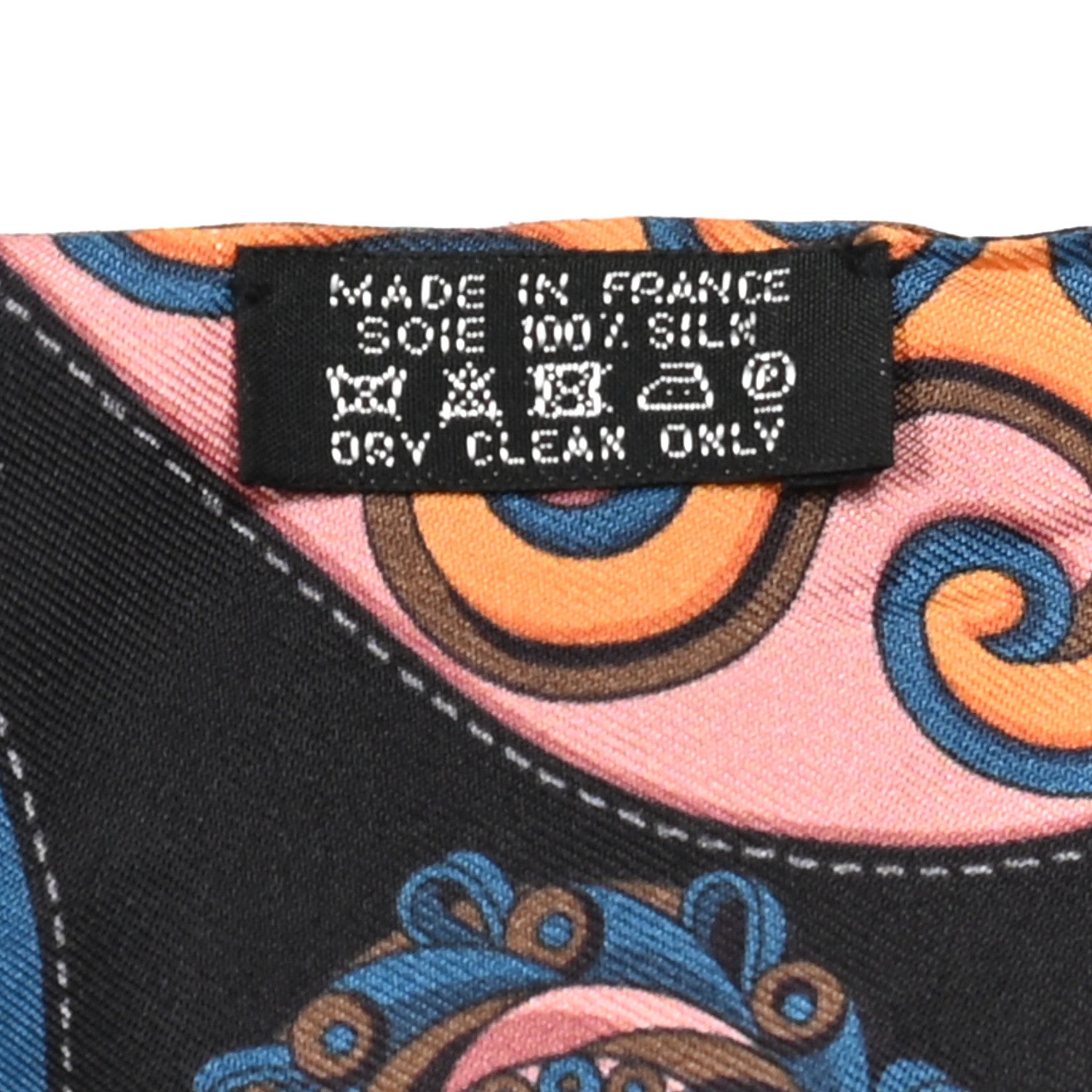 Hermes Silk Festival des Amazones Twilly Black Rouge Bleu 2 of 4
