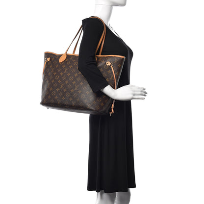 Louis Vuitton Monogram Neverfull MM 2 of 12
