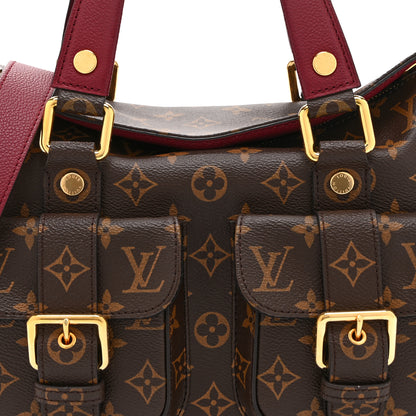 Louis Vuitton Monogram Manhattan NM Raisin 8 of 10