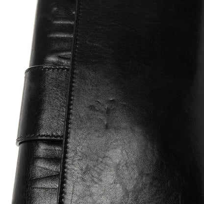 Christian Dior Crinkled Lambskin 30 Montaigne Clutch Black 13 of 13