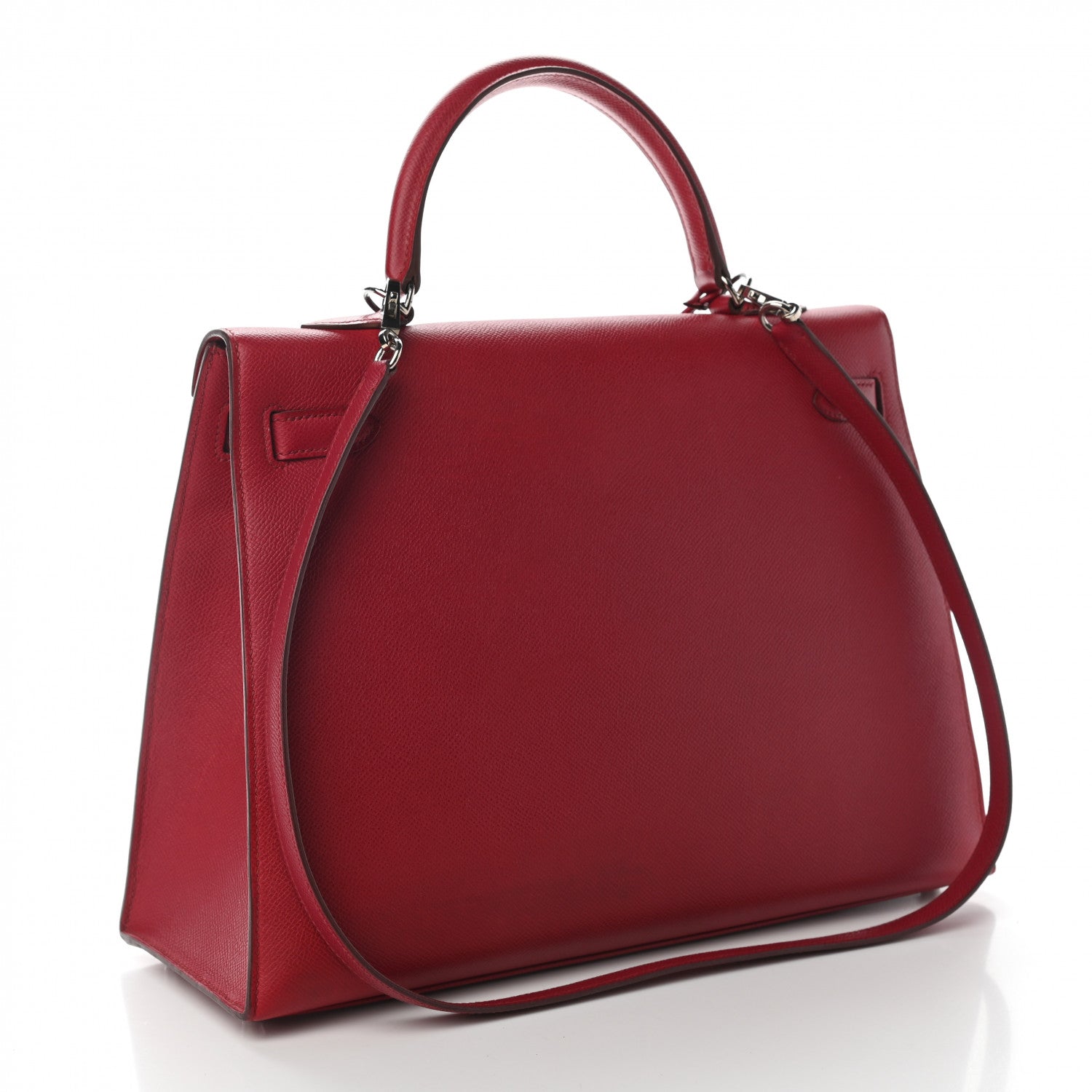 Hermes Epsom Kelly Sellier 35 Rubis 2 of 9