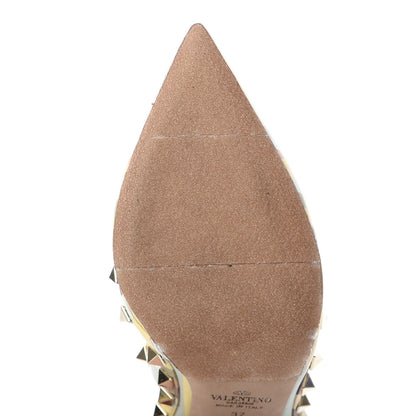 Valentino Garavani Nappa Native Couture 1975 Rockstud Ankle Strap Pumps 37 Multicolor 8 of 10