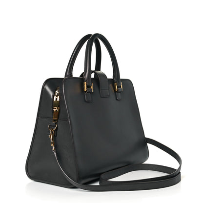 Saint Laurent Calfskin Small Monogram Cabas Grey 3 of 8