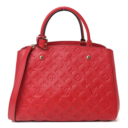 Louis Vuitton Empreinte Montaigne MM Cherry 1 of 4
