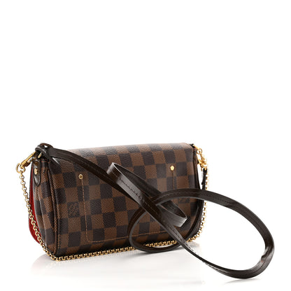 Louis Vuitton Damier Ebene Favorite PM 3 of 10