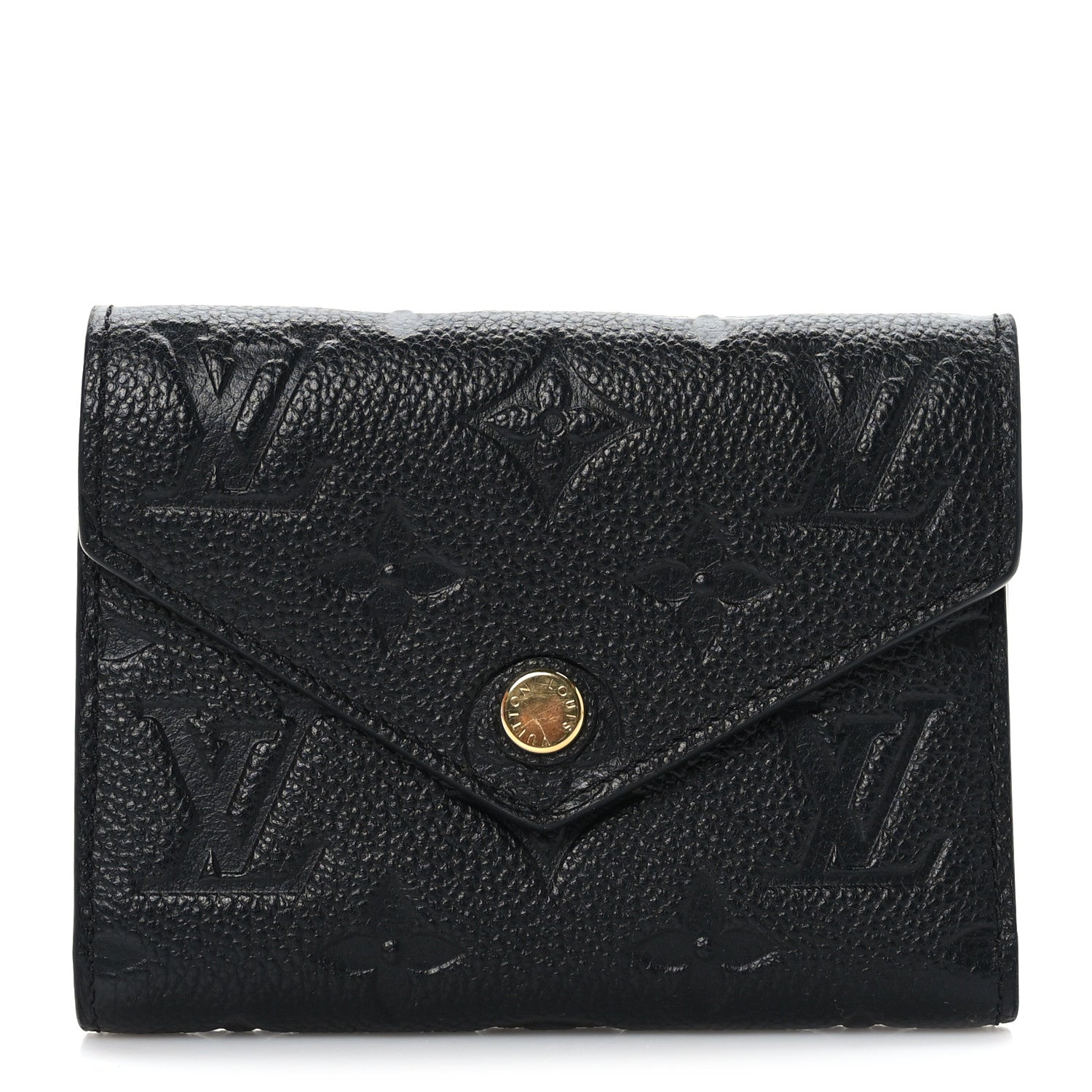 Louis Vuitton Empreinte Victorine Wallet Black 1 of 7