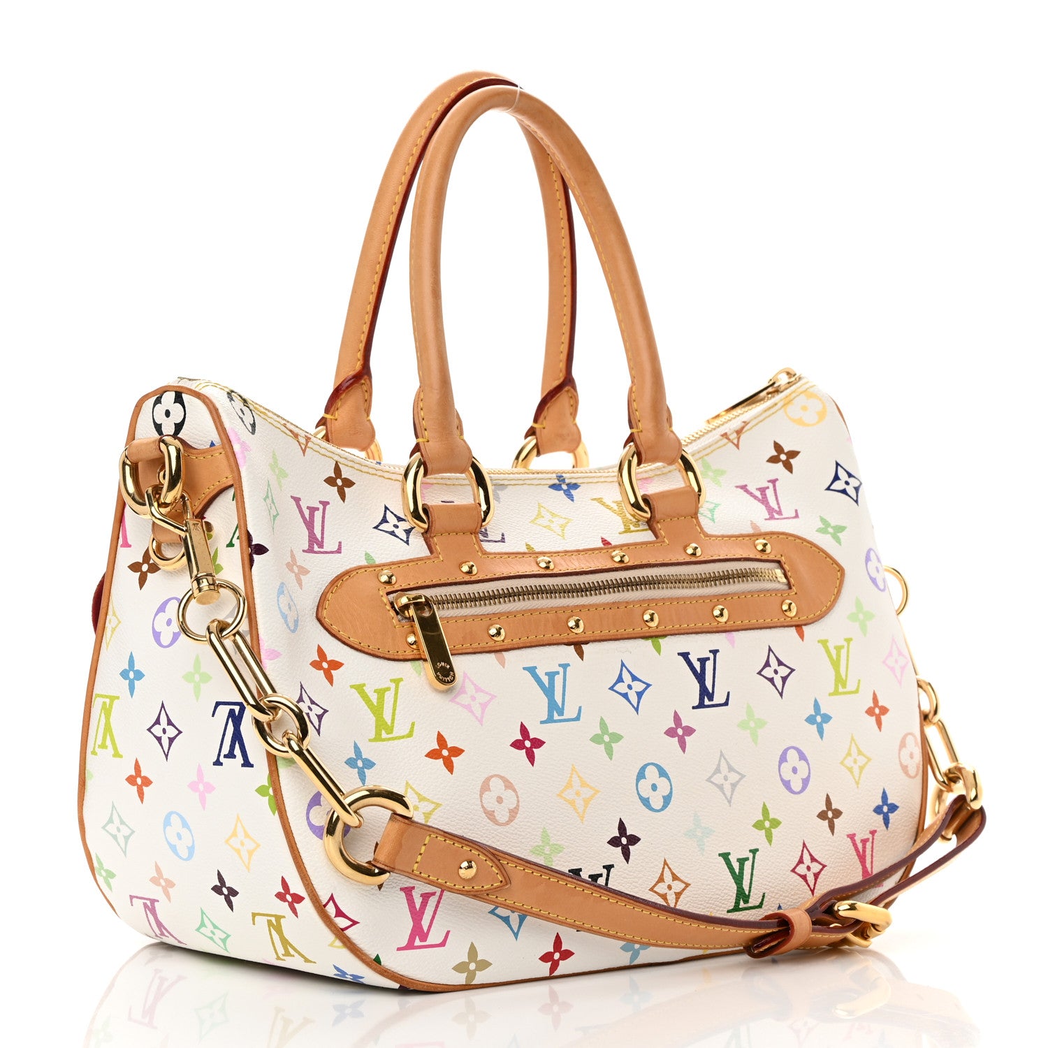 Louis Vuitton Monogram Multicolor Rita White 3 of 17