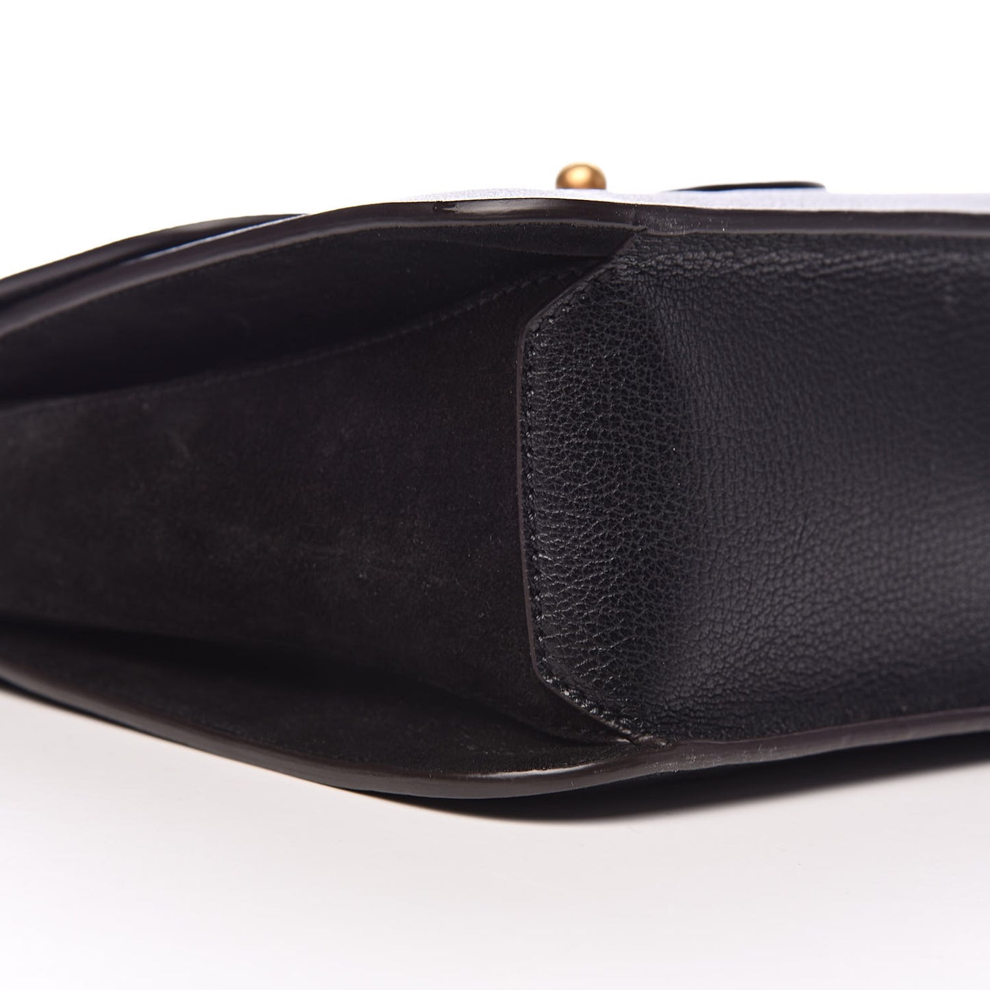 Goatskin Medium Mily Shoulder Bag Black
