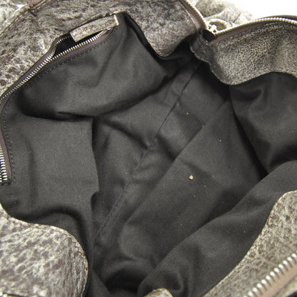Chloe Leather Paddington Dome Tote Silver Speckle 7 of 12