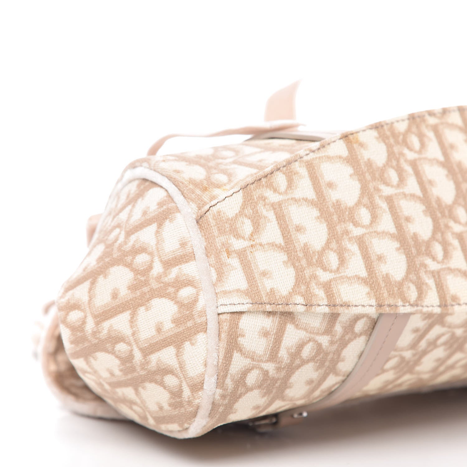Christian Dior Monogram Romantique Trotter Bag Beige 6 of 9