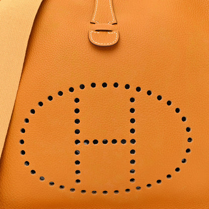 Hermes Togo Evelyne GM Moutarde 7 of 9