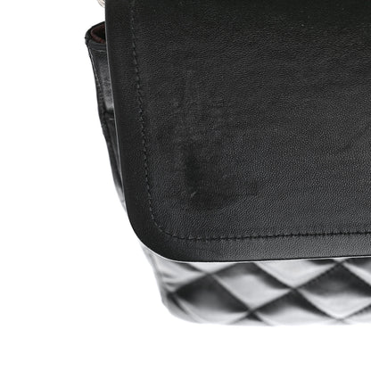 Chanel Lambskin Quilted Maxi Double Flap Black 11 of 20