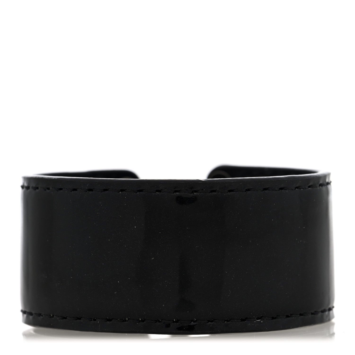 Louis Vuitton Vernis Save It Bracelet 17 Black 3 of 4