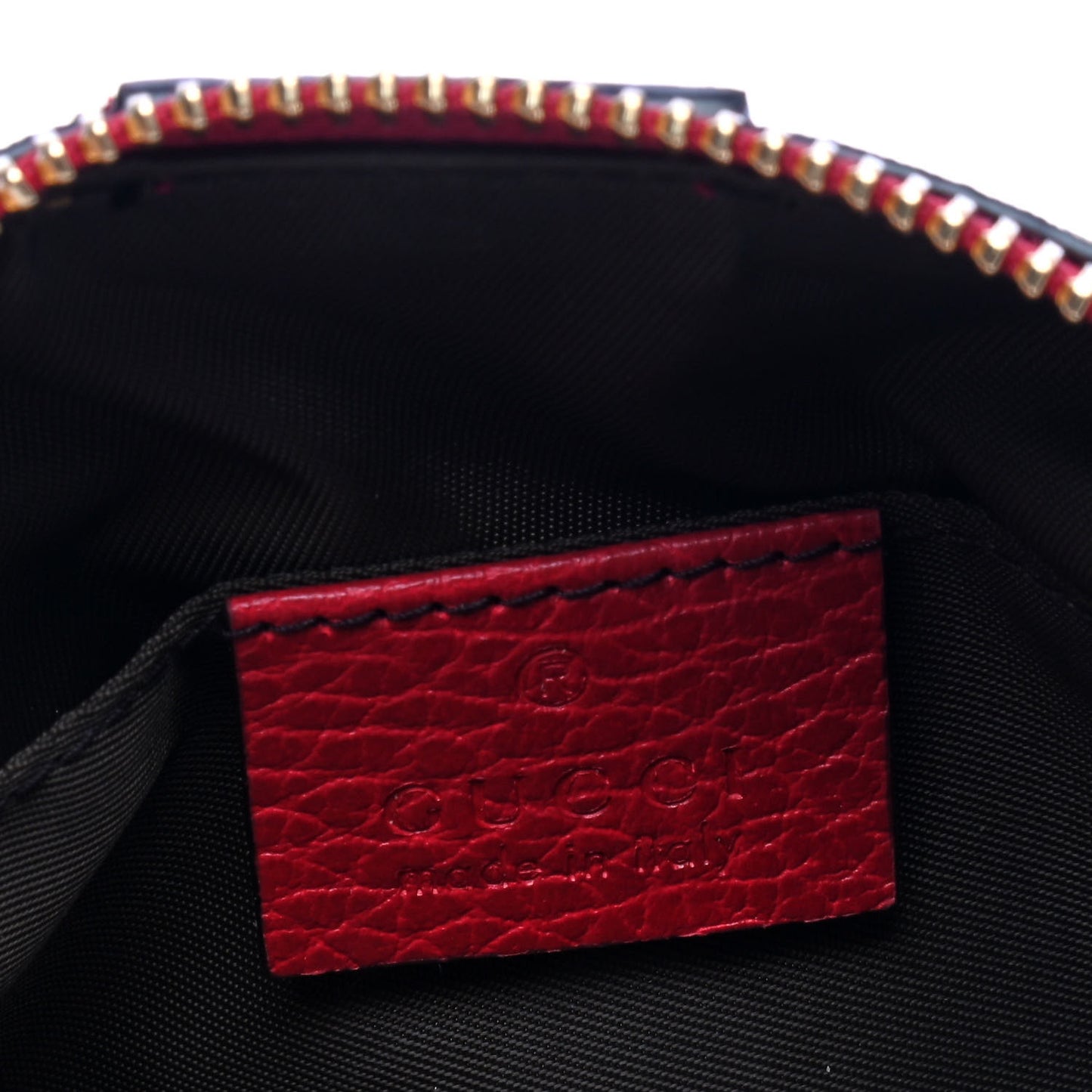 Soft GG Supreme Monogram Flora Calfskin Small Ophidia Cosmetic Case Beige Ebony Multicolor Rosso