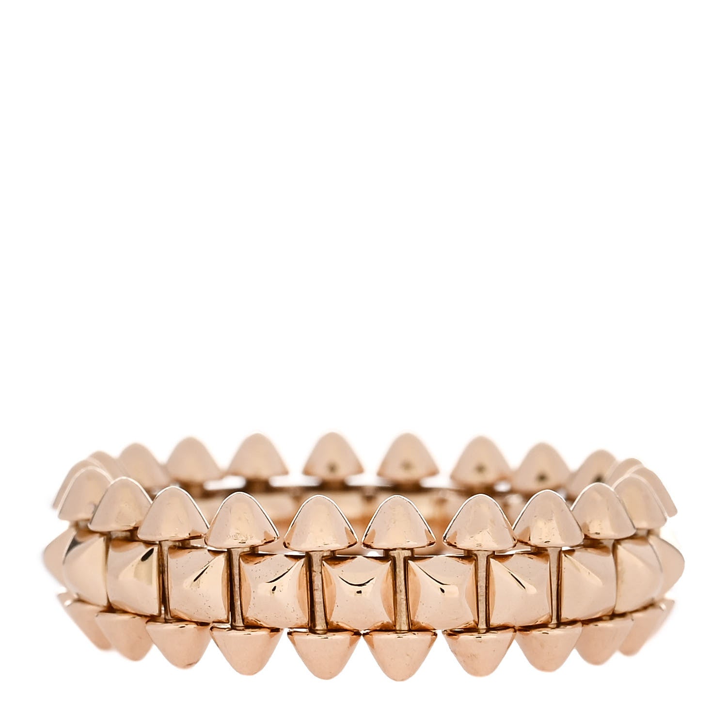 Cartier 18K Pink Gold SM Clash De Cartier Ring 51 5.75 3 of 5