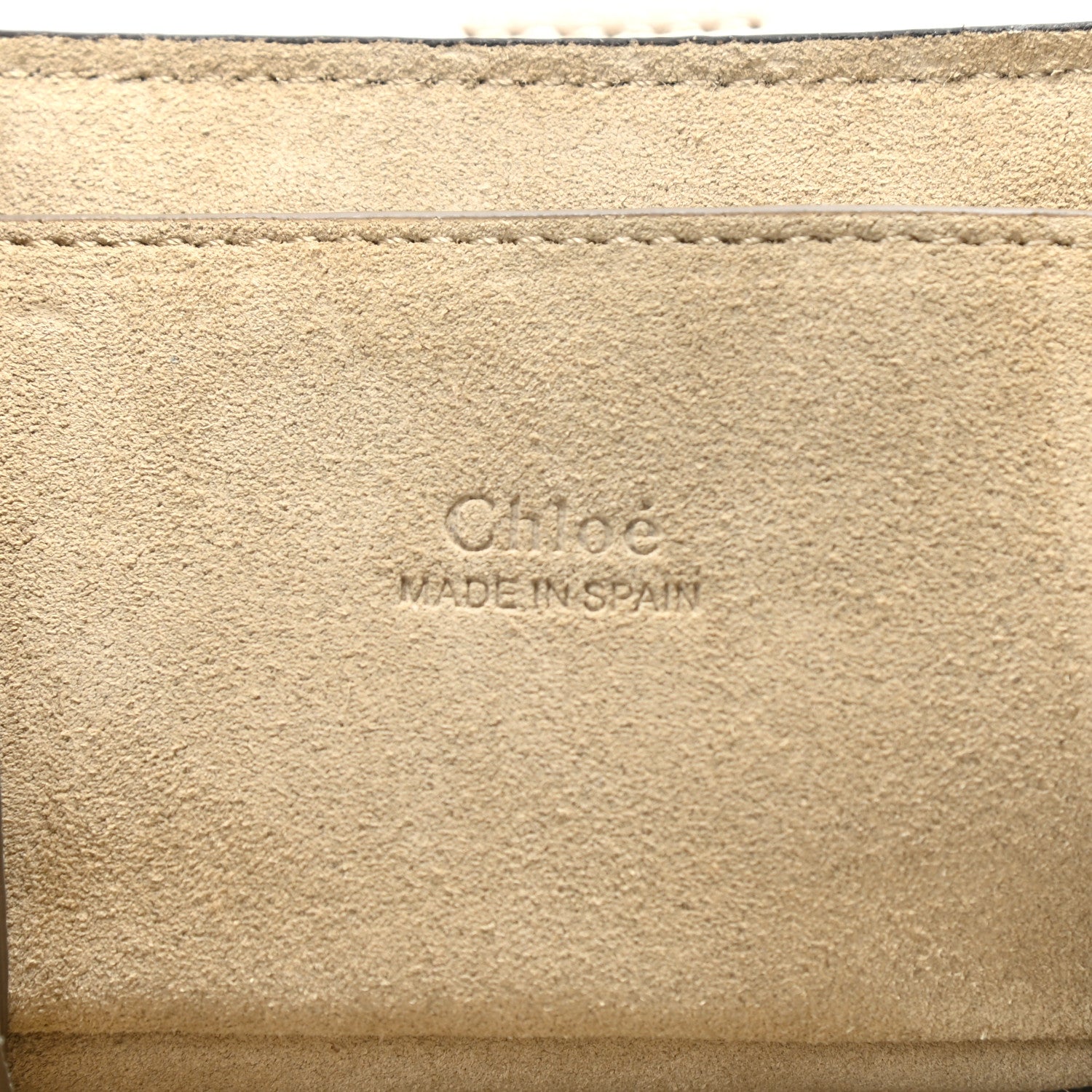 Chloe Metallic Calfskin Mini Faye Bag Gold 7 of 12