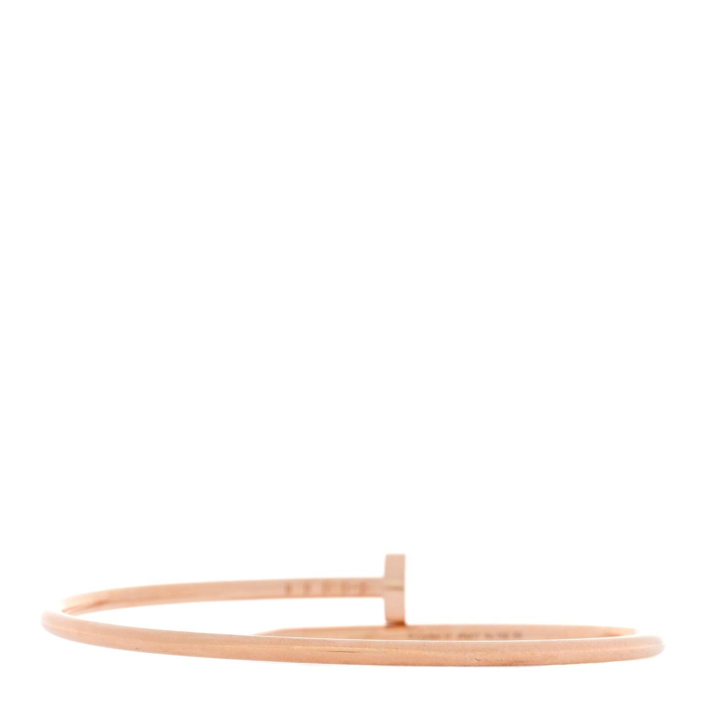 18K Pink Gold Small Juste Un Clou Bracelet 17