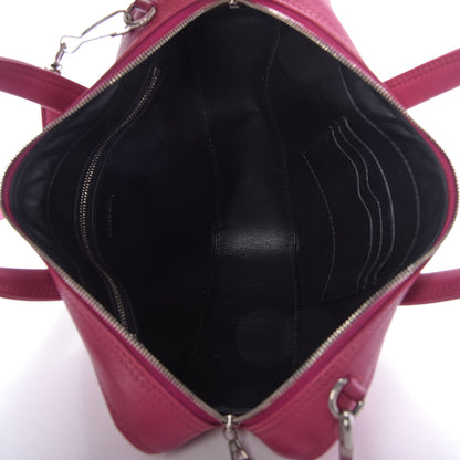 Balenciaga Calfskin XS Triangle Duffle Pink 6 of 10