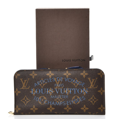 Louis Vuitton Monogram Articles de Voyage Ikat Insolite Wallet Grand Blue 10 of 10