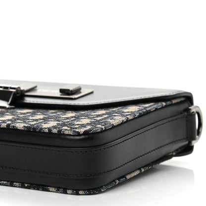 Christian Dior Oblique Smooth Calfskin Messenger Beige Black 9 of 9