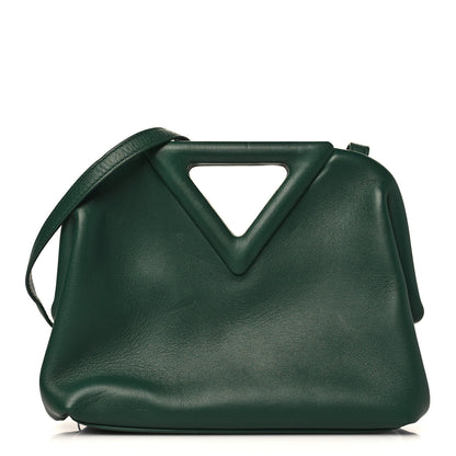 Bottega Veneta Calfskin Small The Point Triangle Bag Raintree 1 of 8