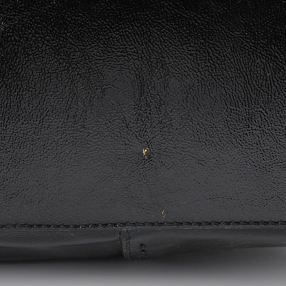 Saint Laurent Patent Calfskin Oversized Muse Black 8 of 12