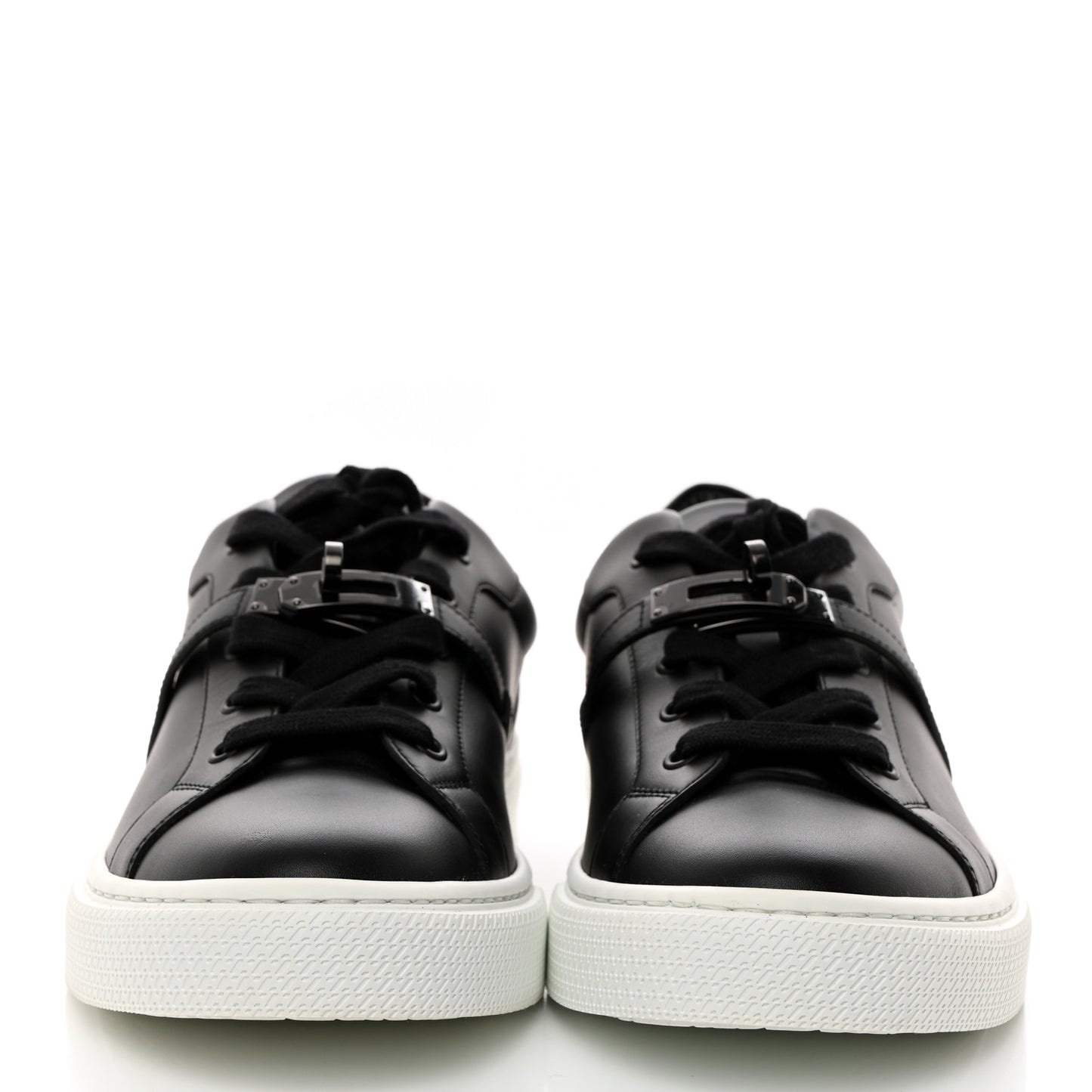 Calfskin Day Sneakers 41 Black