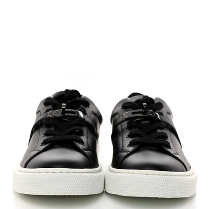 Hermes Calfskin Day Sneakers 41 Black 2 of 8