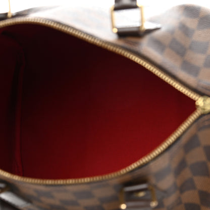 Louis Vuitton Damier Ebene Speedy 30 5 of 12