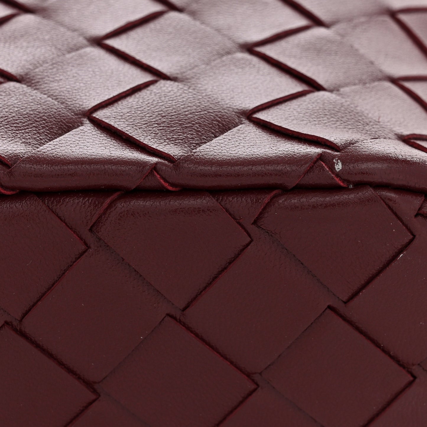 Nappa Intrecciato Bang Bang Vanity Case Barolo