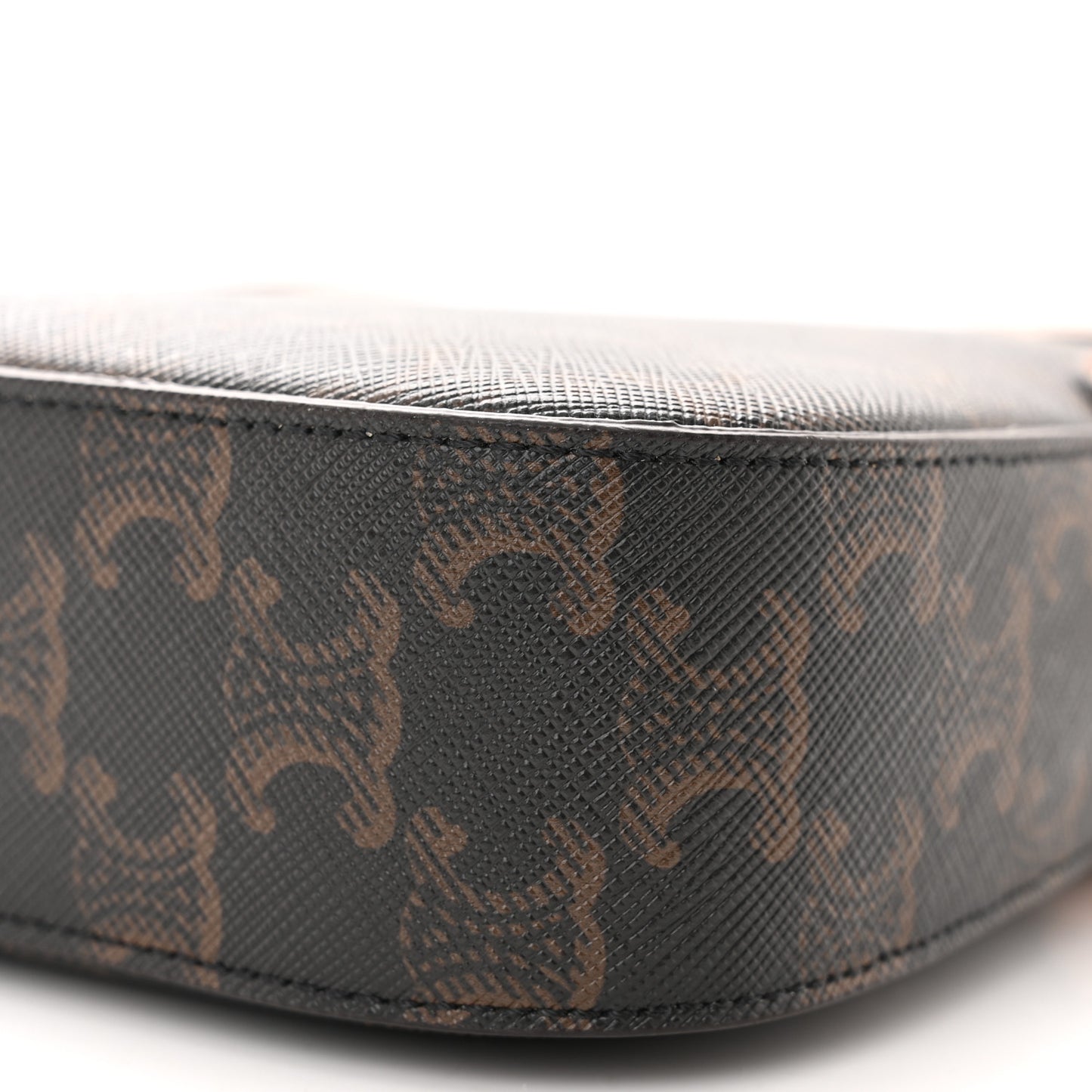 Triomphe Canvas Small Camera Bag Tan