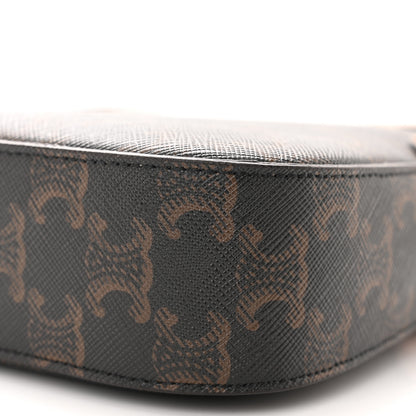 Celine Triomphe Canvas Small Camera Bag Tan 10 of 10
