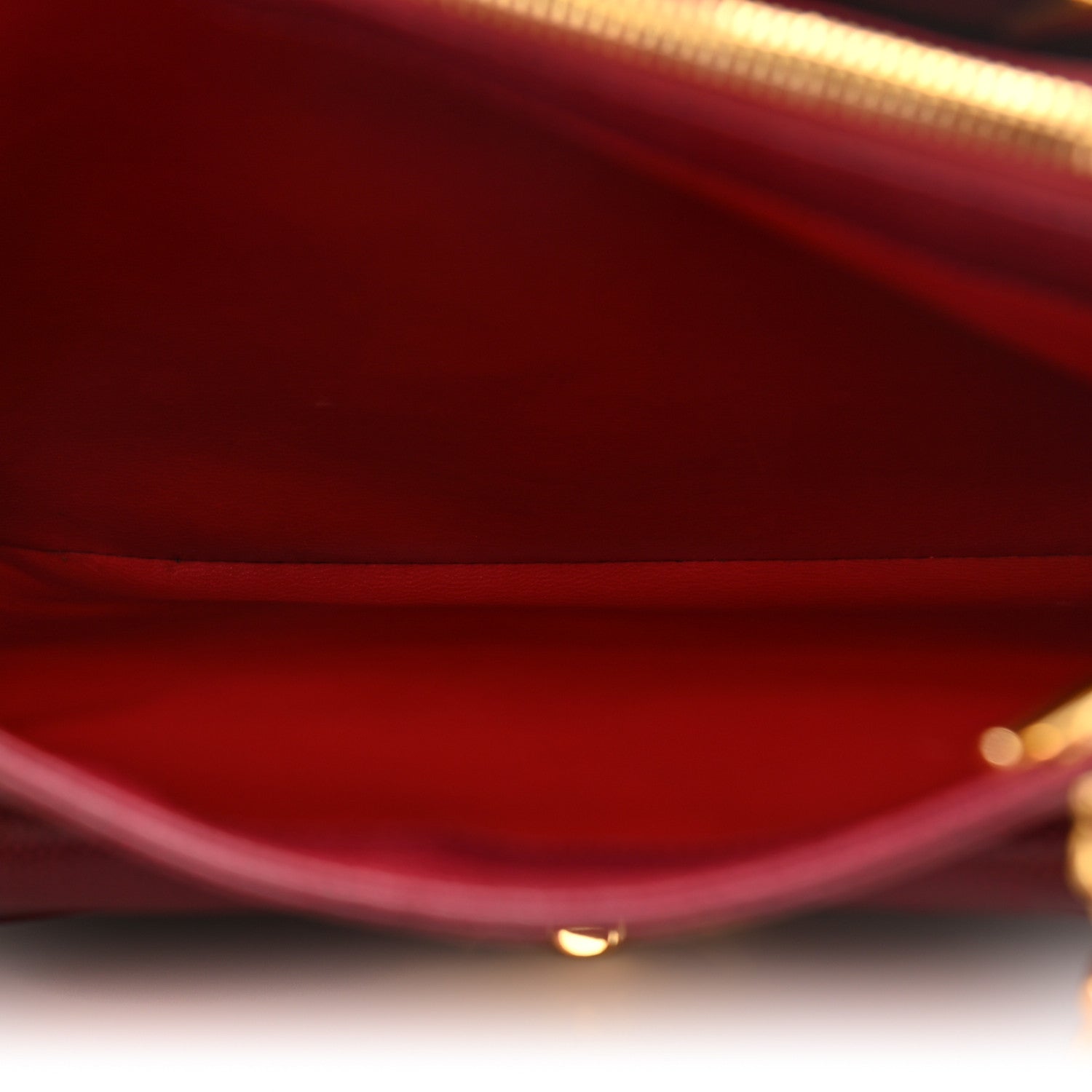Chanel Caviar CC Shopper Tote Red 5 of 14