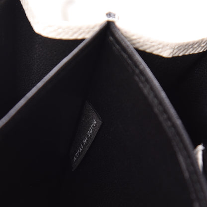 Prada Saffiano Cuir Wallet On Chain Talco Black 7 of 10