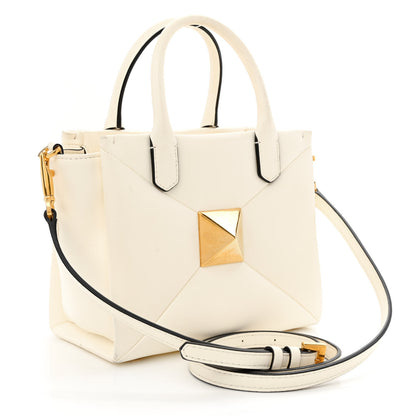 Valentino Garavani Nappa Small One Stud Handbag Ivory 3 of 11