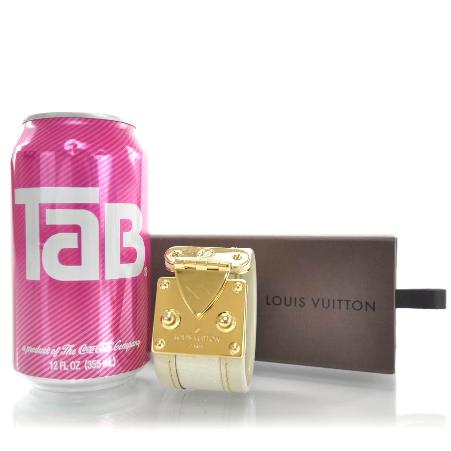 Louis Vuitton Suhali S Lock Bracelet White 2 of 6