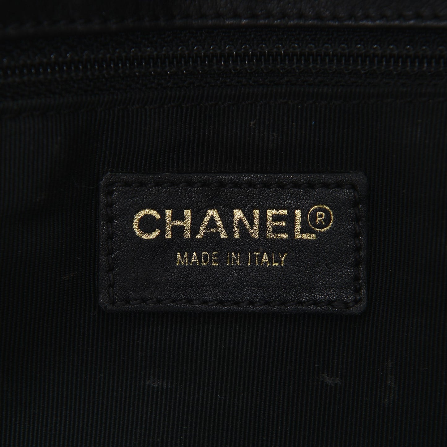 Satin Quilted Chocolate Bar Flap Black