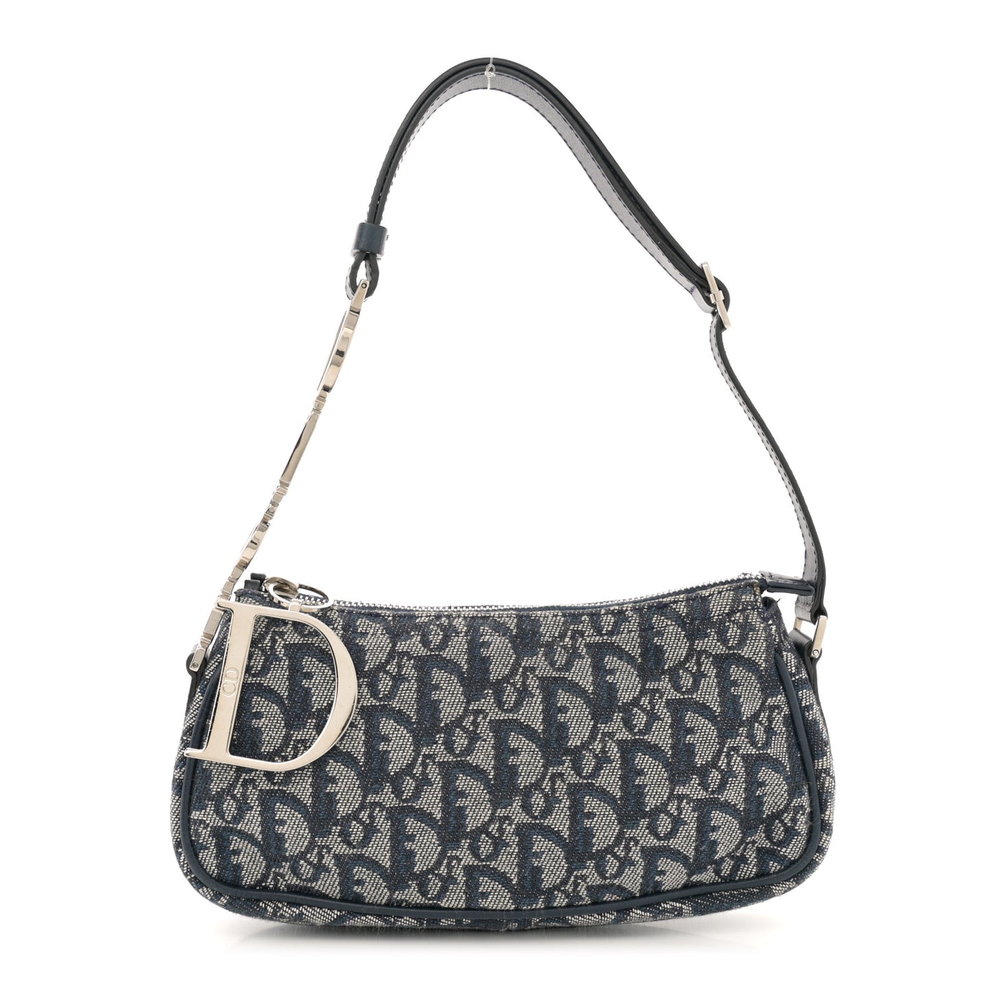 Monogram Shoulder Bag Pochette Blue