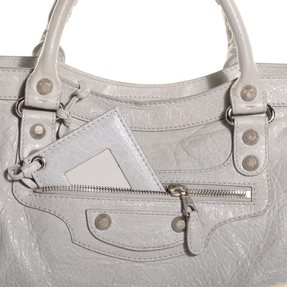 Balenciaga Agneau Giant 12 Silver Hardware City Gris Ciment 4 of 12