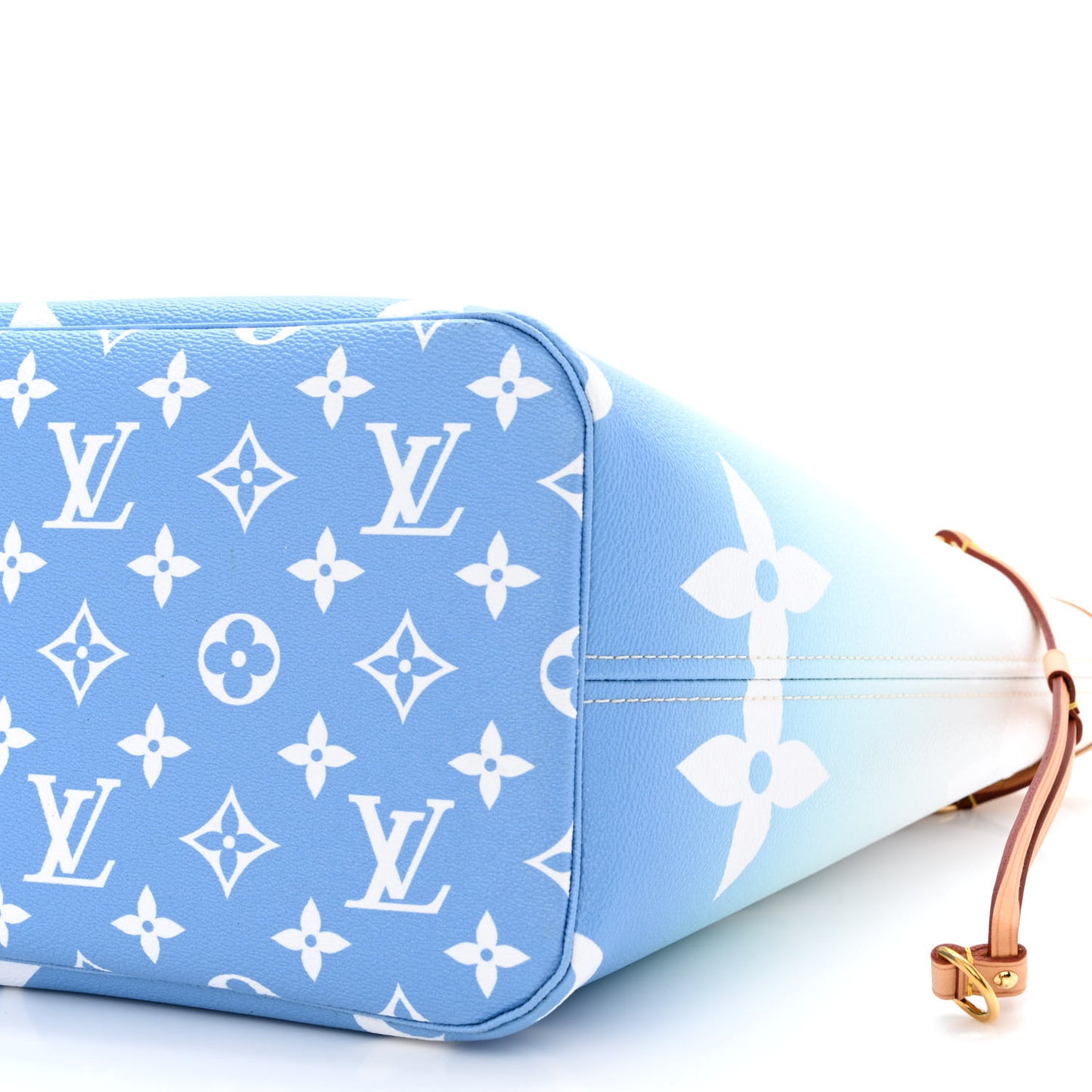 Monogram Giant By The Pool Neverfull MM Blue