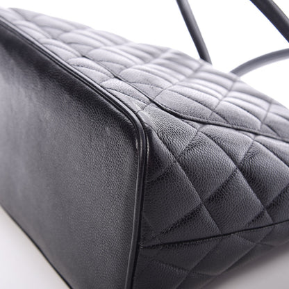 Chanel Caviar Quilted Medallion Tote Black 14 of 15