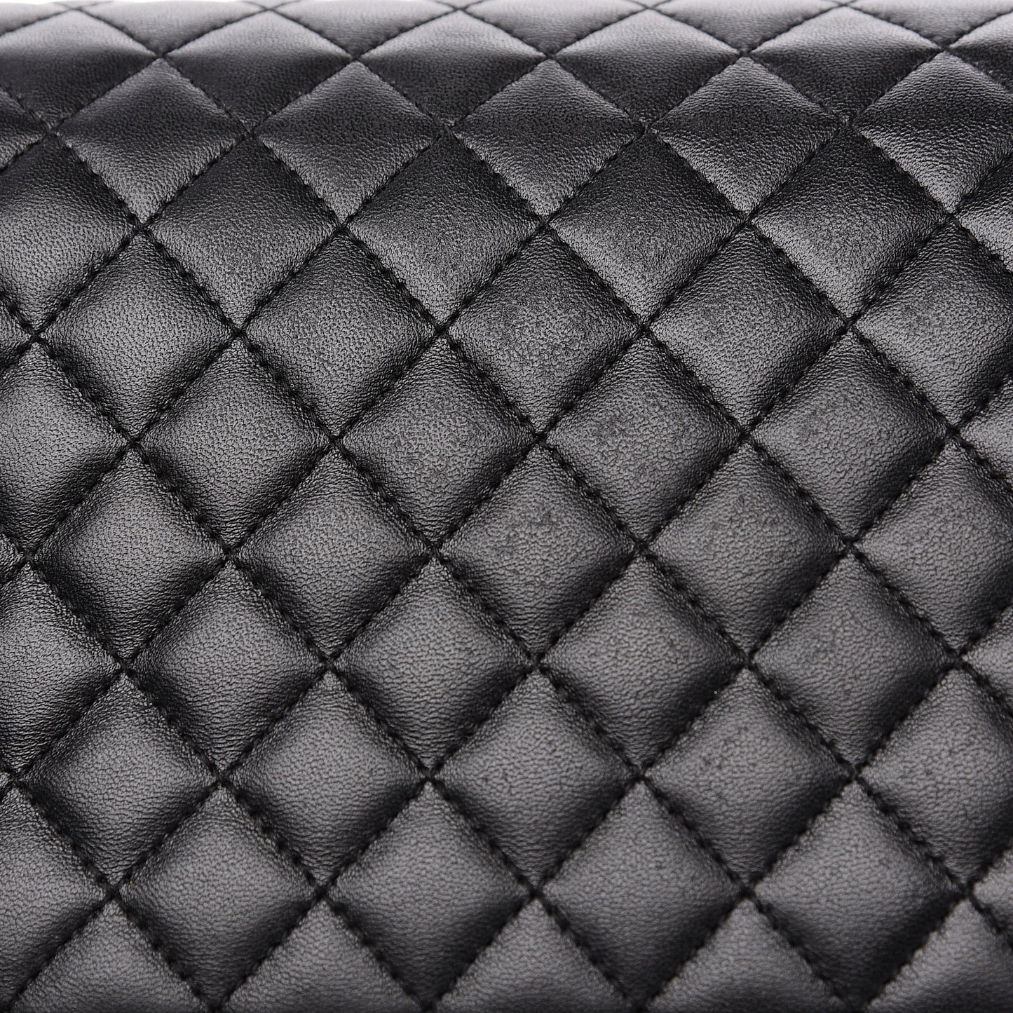 Lambskin Quilted New Medium Boy Flap Black