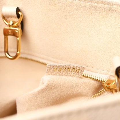Louis Vuitton Empreinte Monogram Giant Onthego PM Creme Bois De Rose 7 of 12