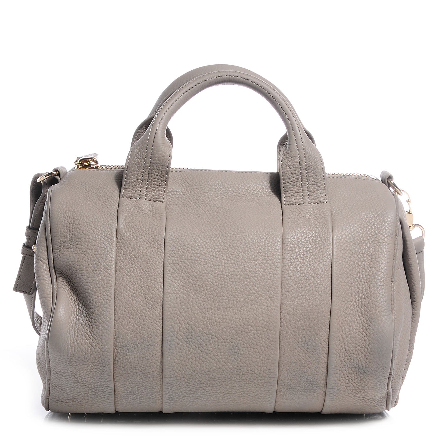Alexander Wang Pebbled Lambskin Rocco Oyster 1 of 7