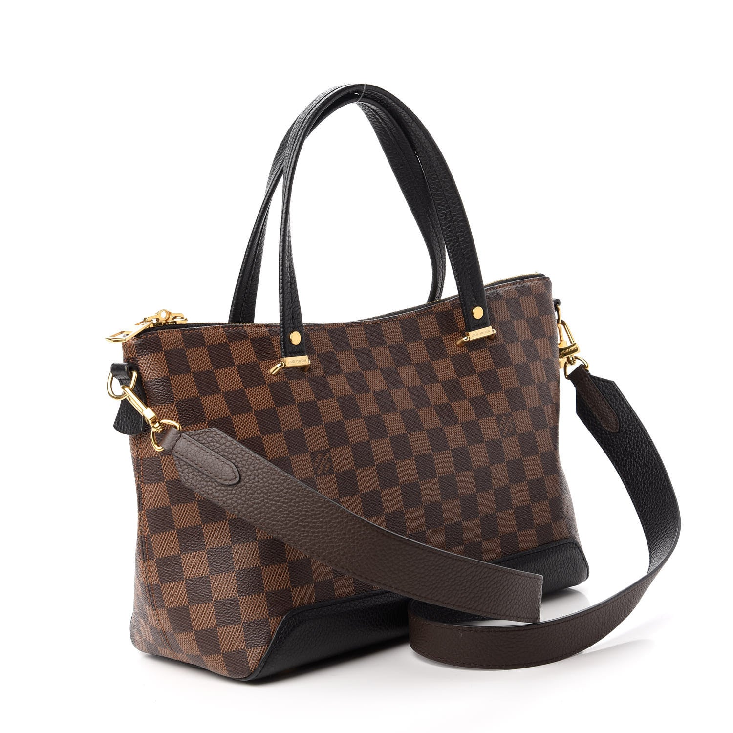 Louis Vuitton Damier Ebene Hyde Park Black 3 of 10