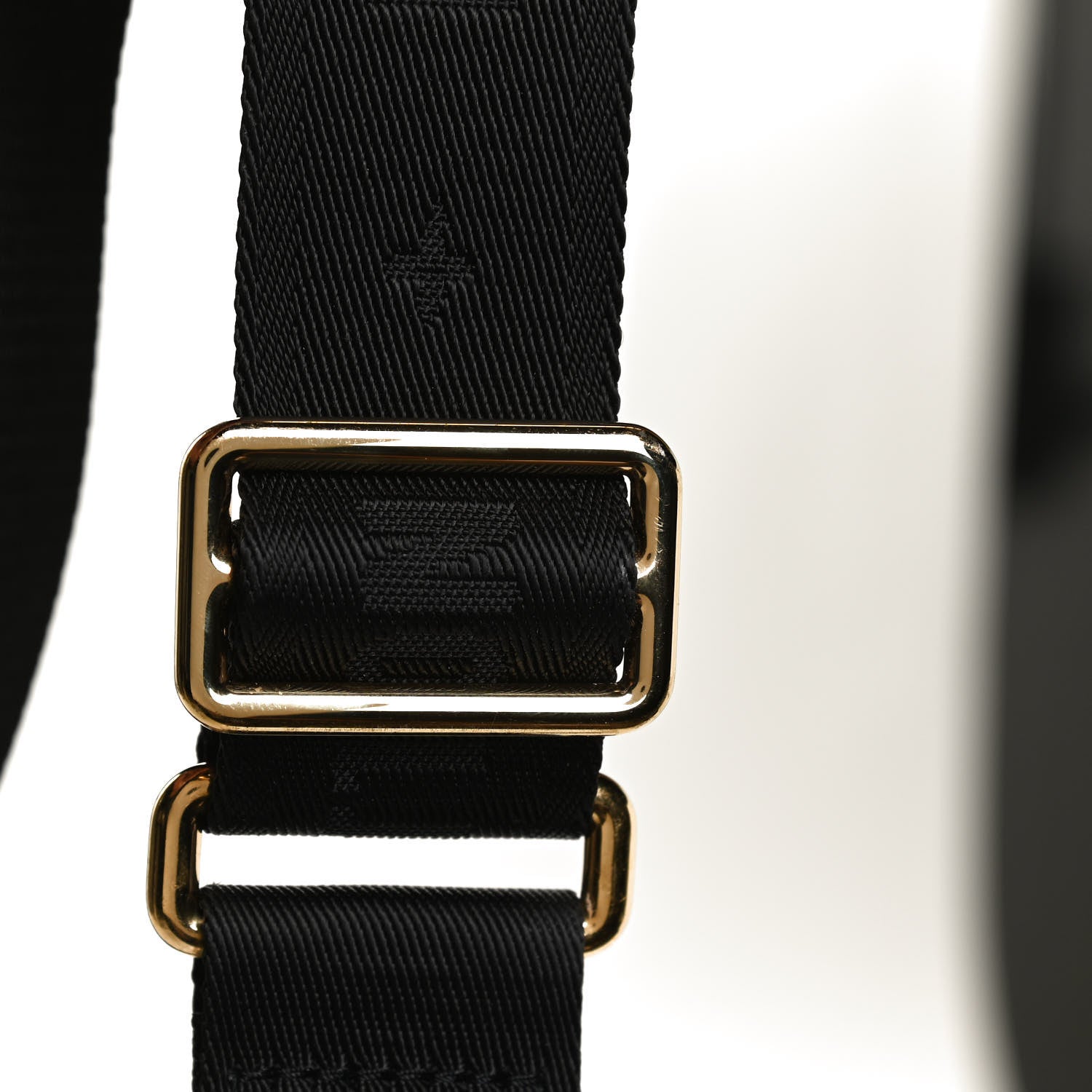 Louis Vuitton Nylon Petite Malle Souple Shoulder Strap Black 5 of 5